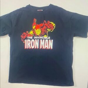 Marvel Iron Man Black T-Shirt